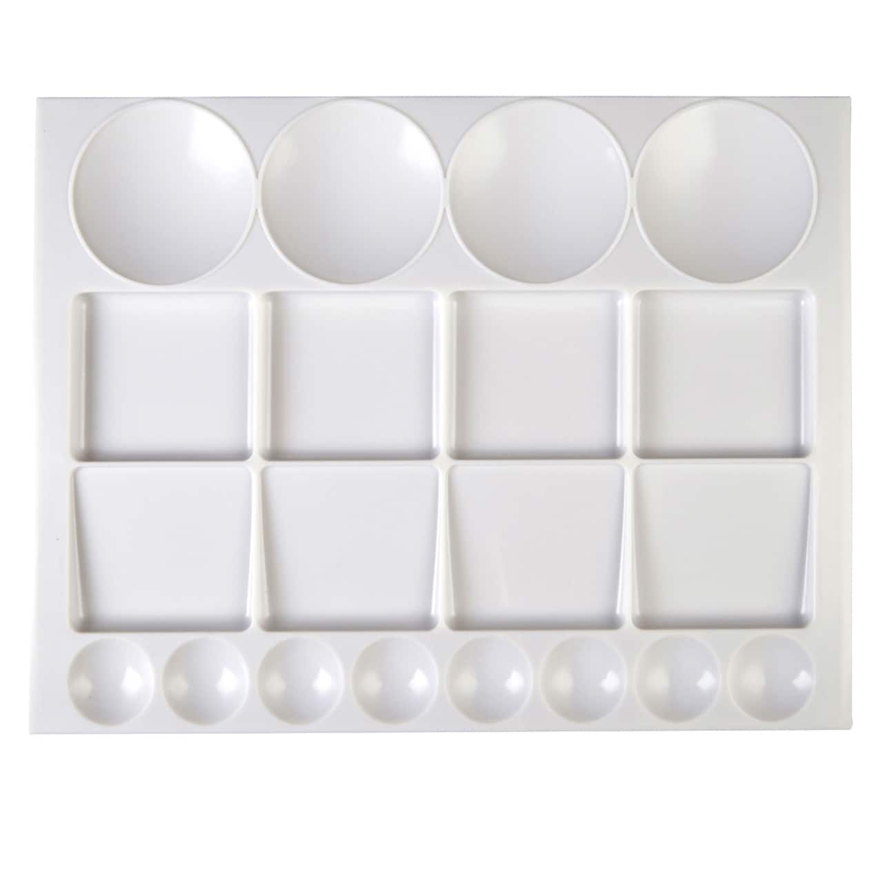 12 Pack: 20 Well Rectangular Artist Palette by Artist's Loft™